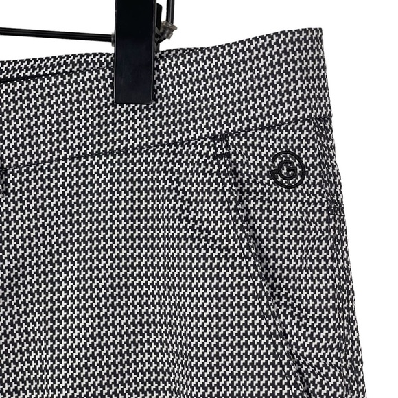 Galvin Green Paul Golf Short Mens 34 VENTIL8 Plus Performance Herringbone Plaid - Picture 3 of 6